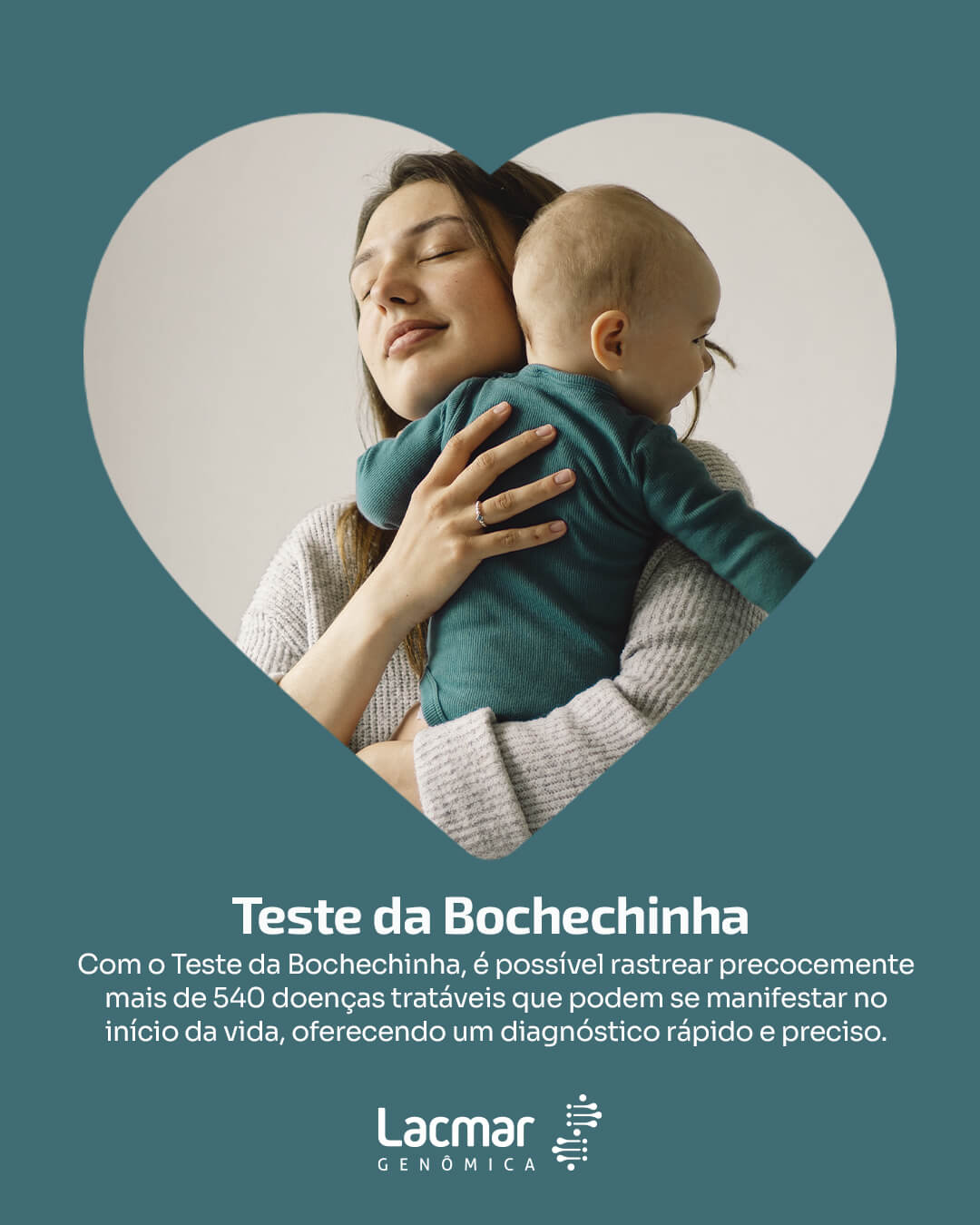 Exame do Teste da Bochechinha - Lacmar Genômica